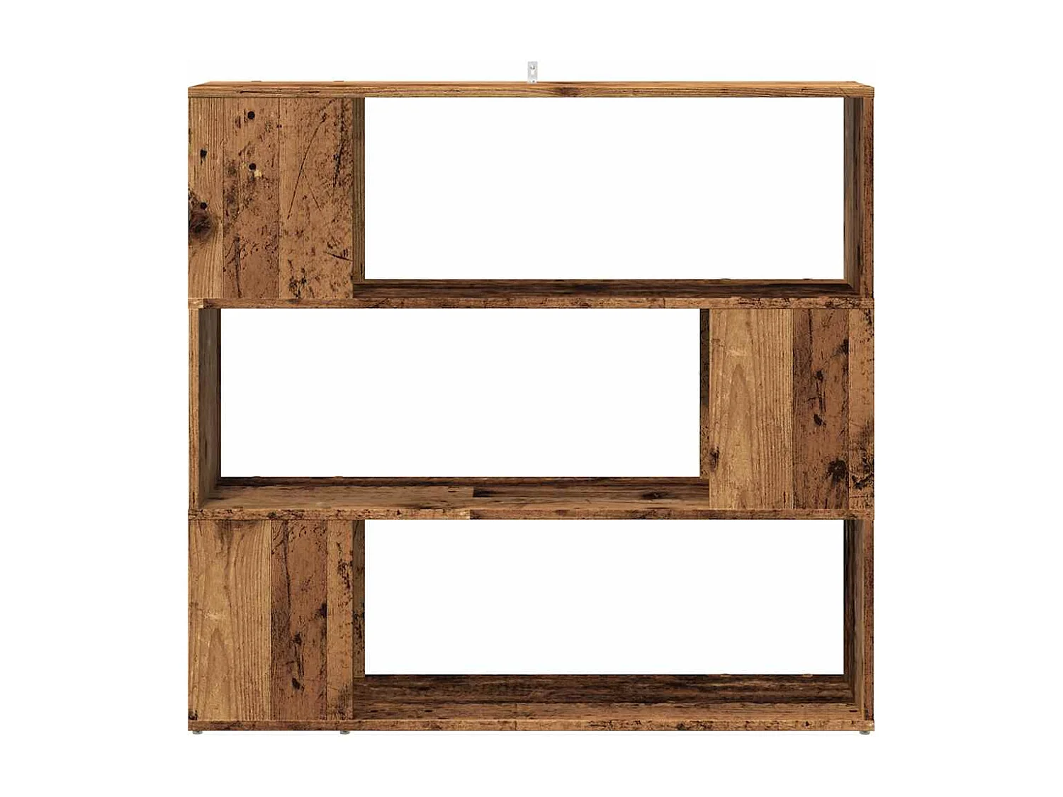 Bibliothèque | Etagère de rangement | Meuble de rangement vieux bois 100x24x94 cm