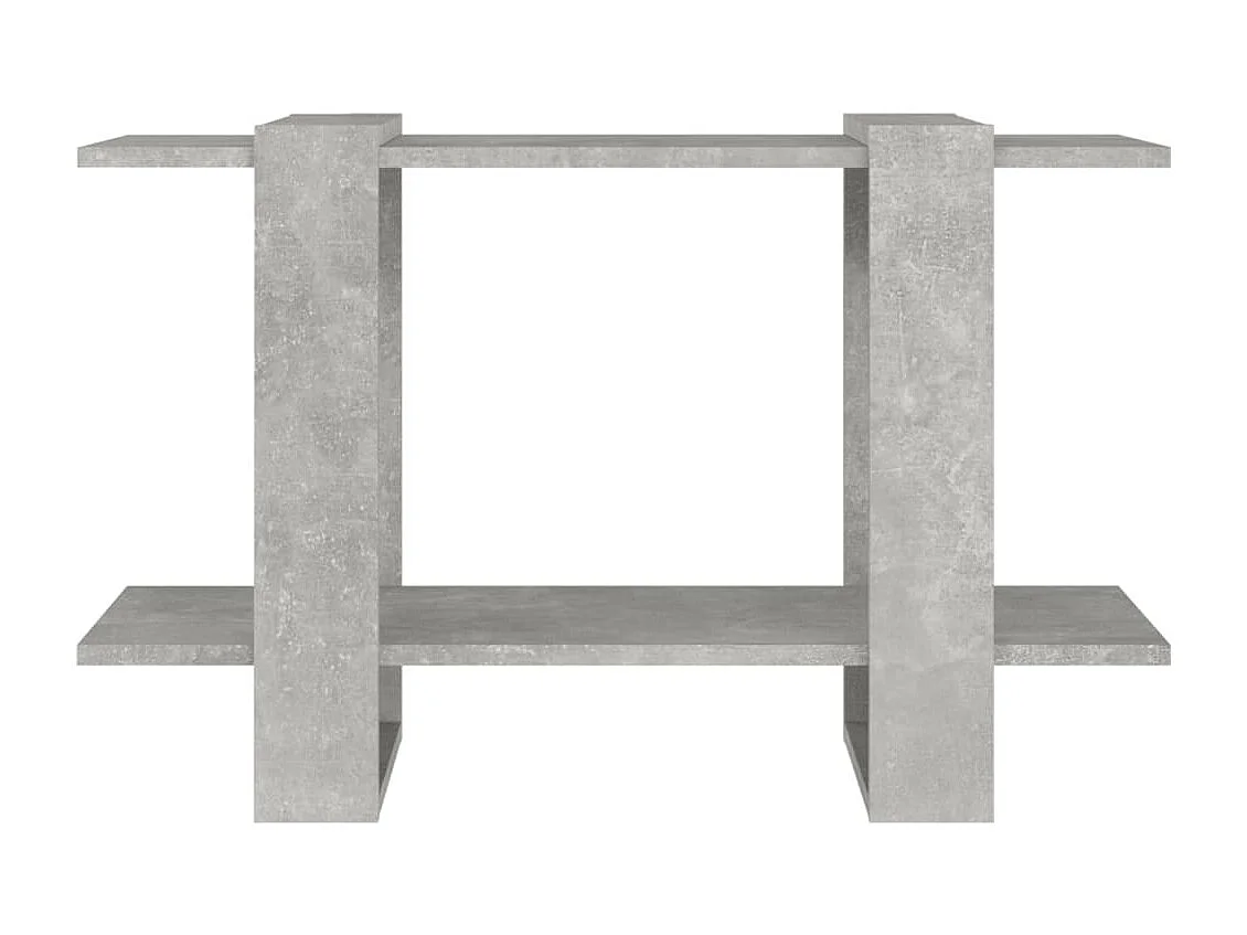 Libreria | Scaffale | Mobile di stoccaggio Divisorio Grigio Cemento 80x30x51 cm