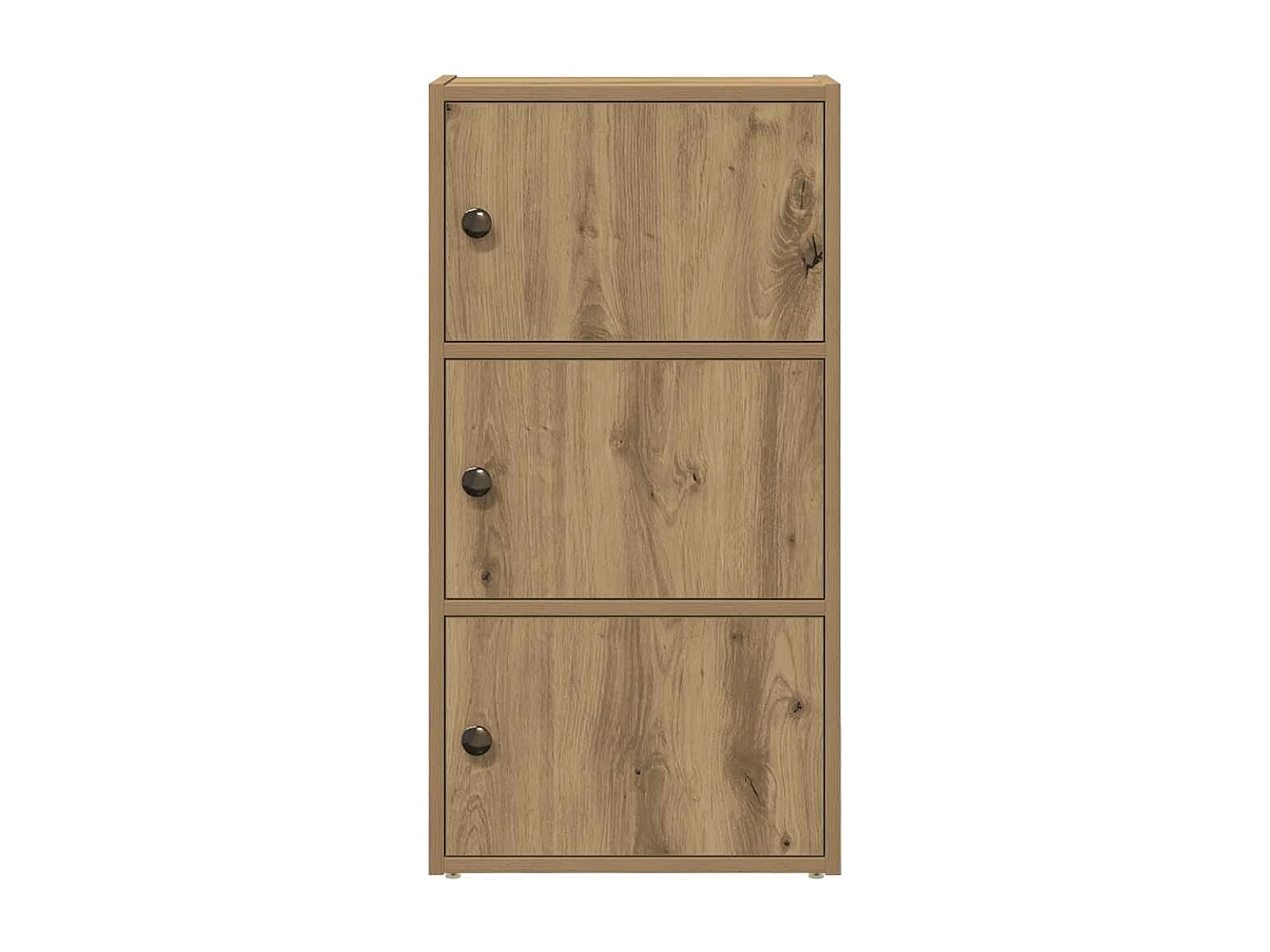 Libreria | Scaffale | Mobile di stoccaggio Rovere Artigianale 40x24x77 cm in Legno Multistrato