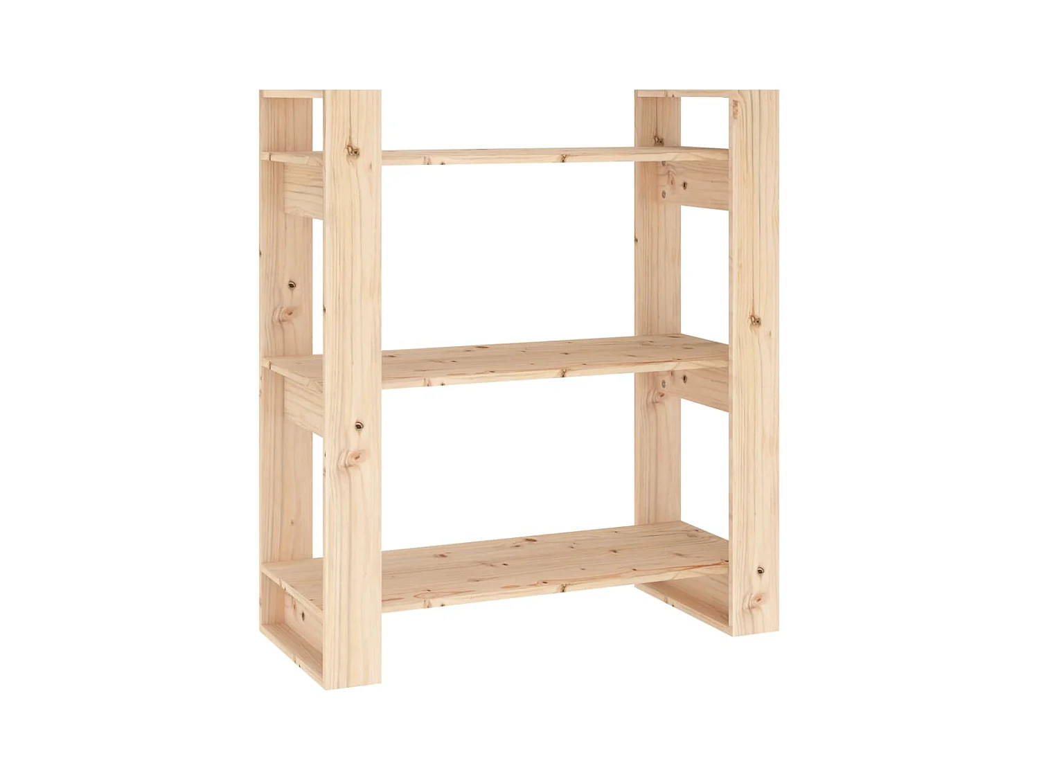 Bibliothèque | Etagère de rangement | Meuble de rangement 80x35x91 cm Pin massif