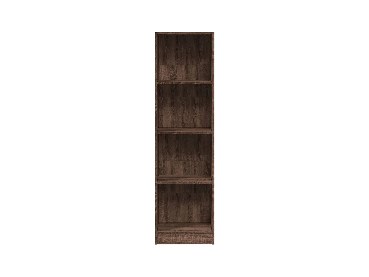 Bibliothèque | Etagère de rangement | Meuble de rangement chêne marron 40x24x143 cm bois d'ingénierie
