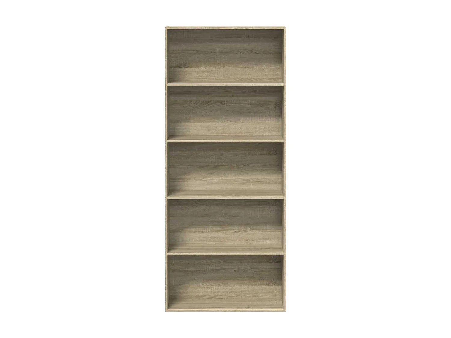 Libreria | Scaffale | Mobile di stoccaggio Rovere Sonoma 80x30x189 cm in Legno Multistrato