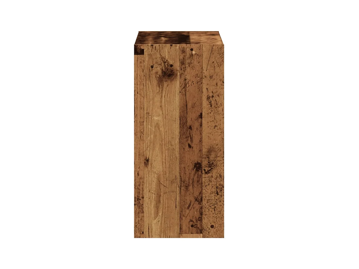 Bibliothèque | Etagère de rangement | Meuble de rangement vieux bois 68,5x32x68,5 cm bois d'ingénierie