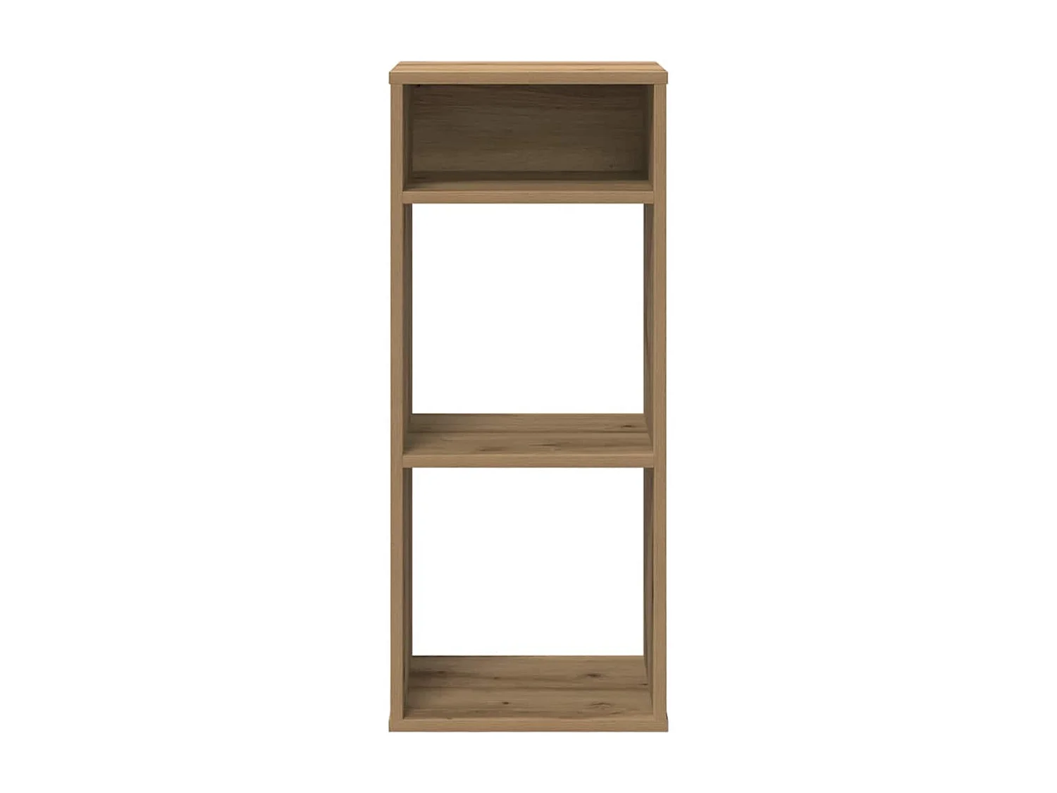 Bibliothèque | Etagère de rangement | Meuble de rangement chêne artisanal 34x31x80 cm bois d'ingénierie