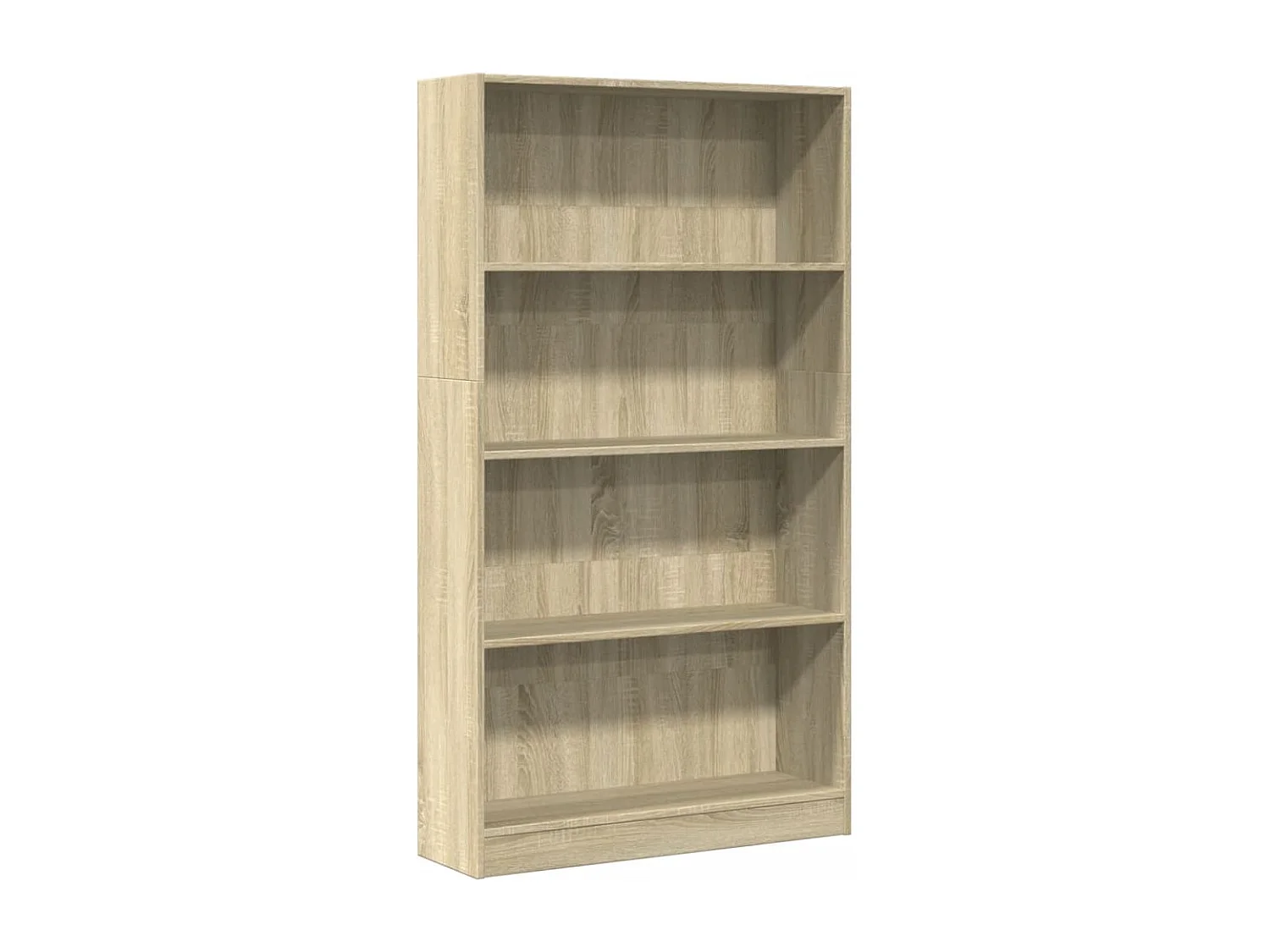 Libreria | Scaffale | Mobile di stoccaggio Rovere Sonoma 80x24x143 cm in Legno Multistrato