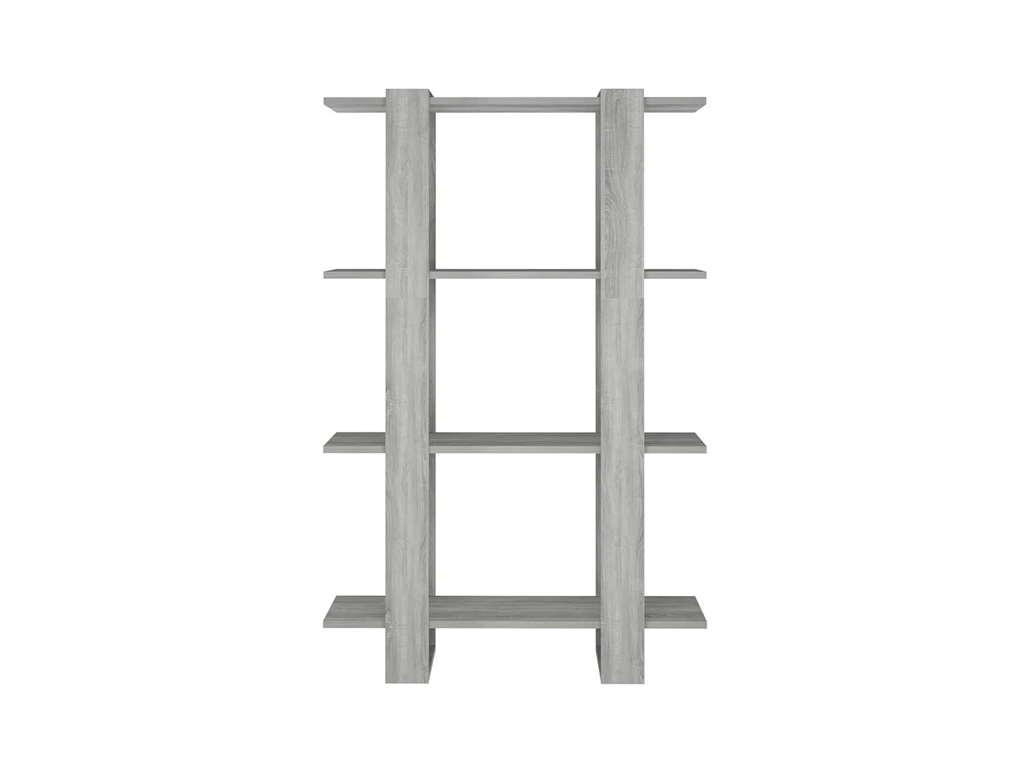 Bibliothèque | Etagère de rangement | Meuble de rangement Sonoma gris 80x30x123,5 cm