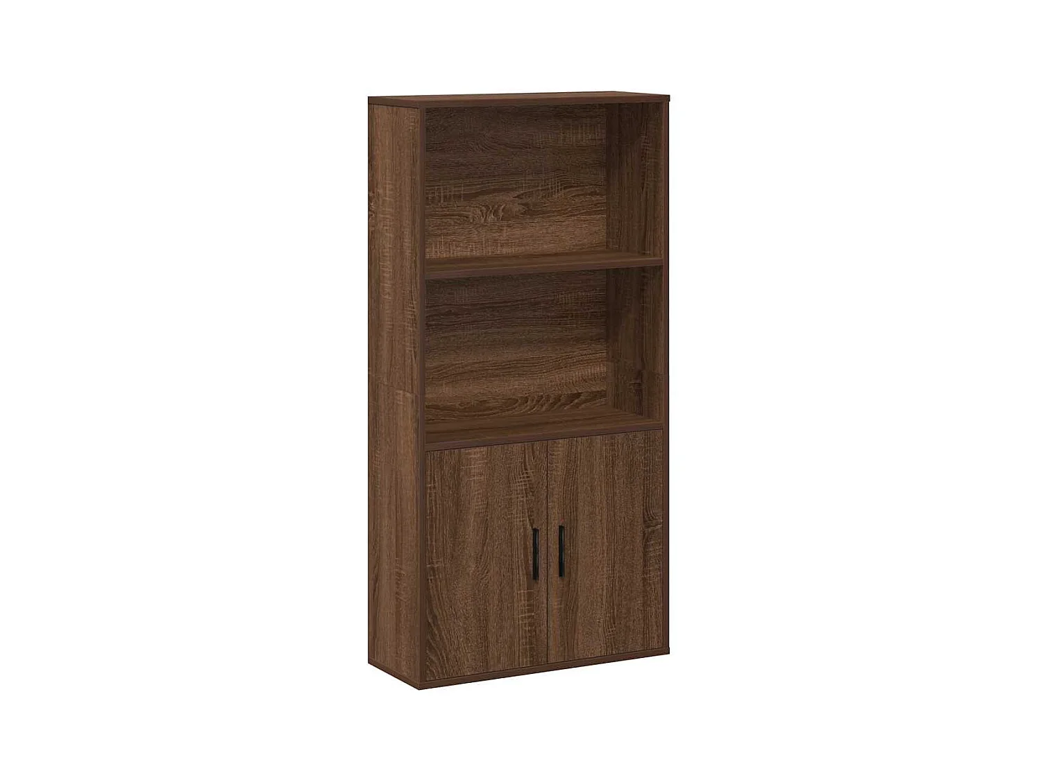 Libreria | Scaffale | Mobile di stoccaggio Rovere Marrone 60x24x120 cm in Legno Multistrato