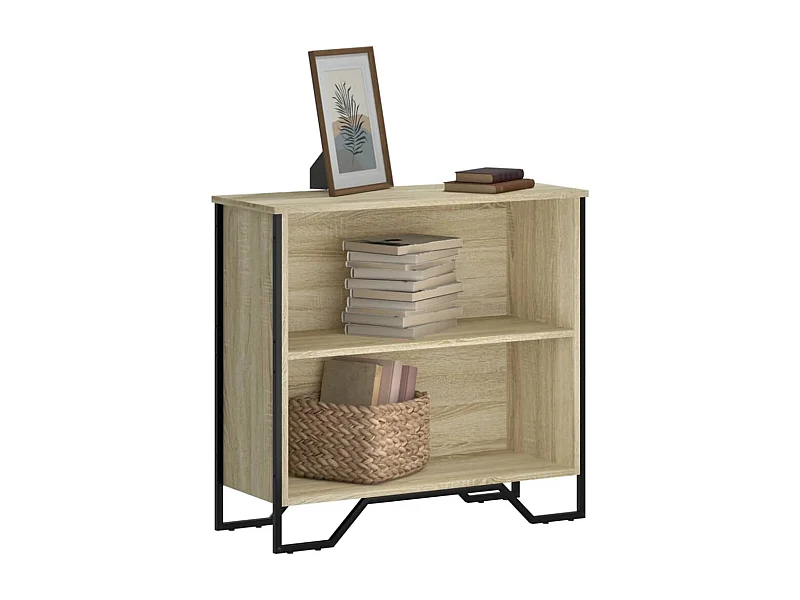 Bibliothèque | Etagère de rangement | Meuble de rangement chêne sonoma 80x31x74,5 cm bois d'ingénierie
