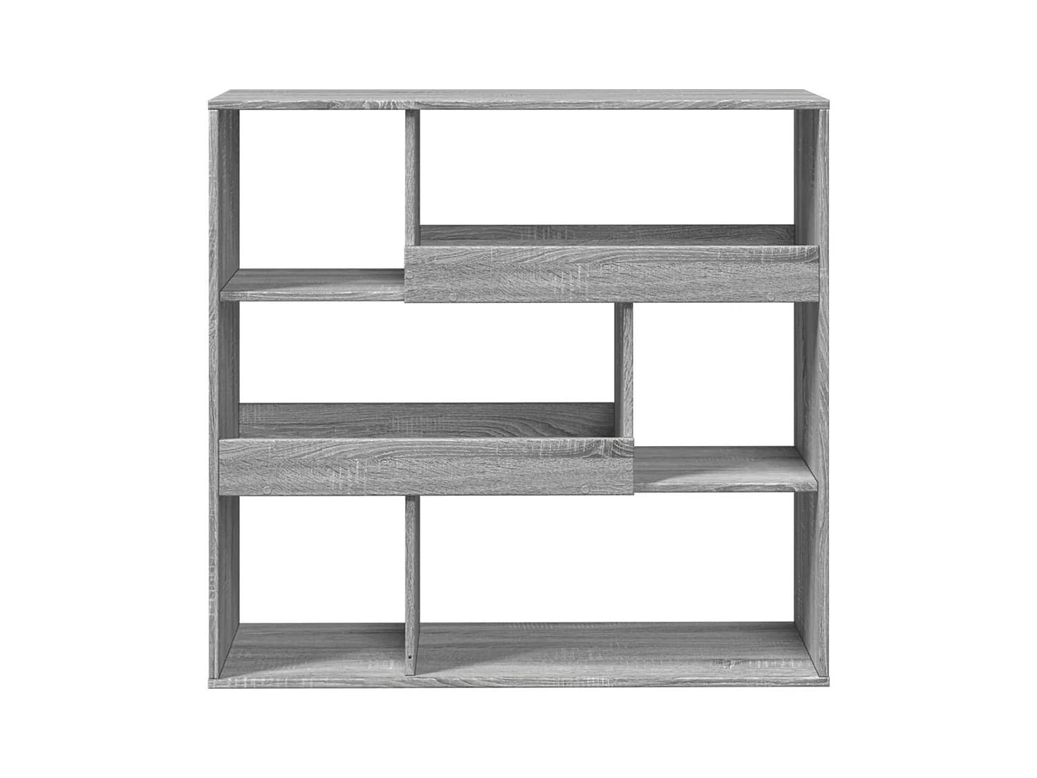 Bibliothèque | Etagère de rangement | Meuble de rangement sonoma gris 100x33x94,5 cm