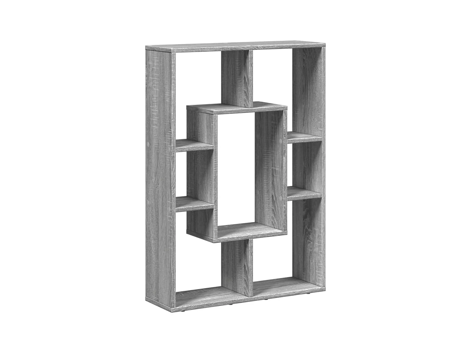 Bibliothèque | Etagère de rangement | Meuble de rangement sonoma gris 63x20x90 cm bois d'ingénierie