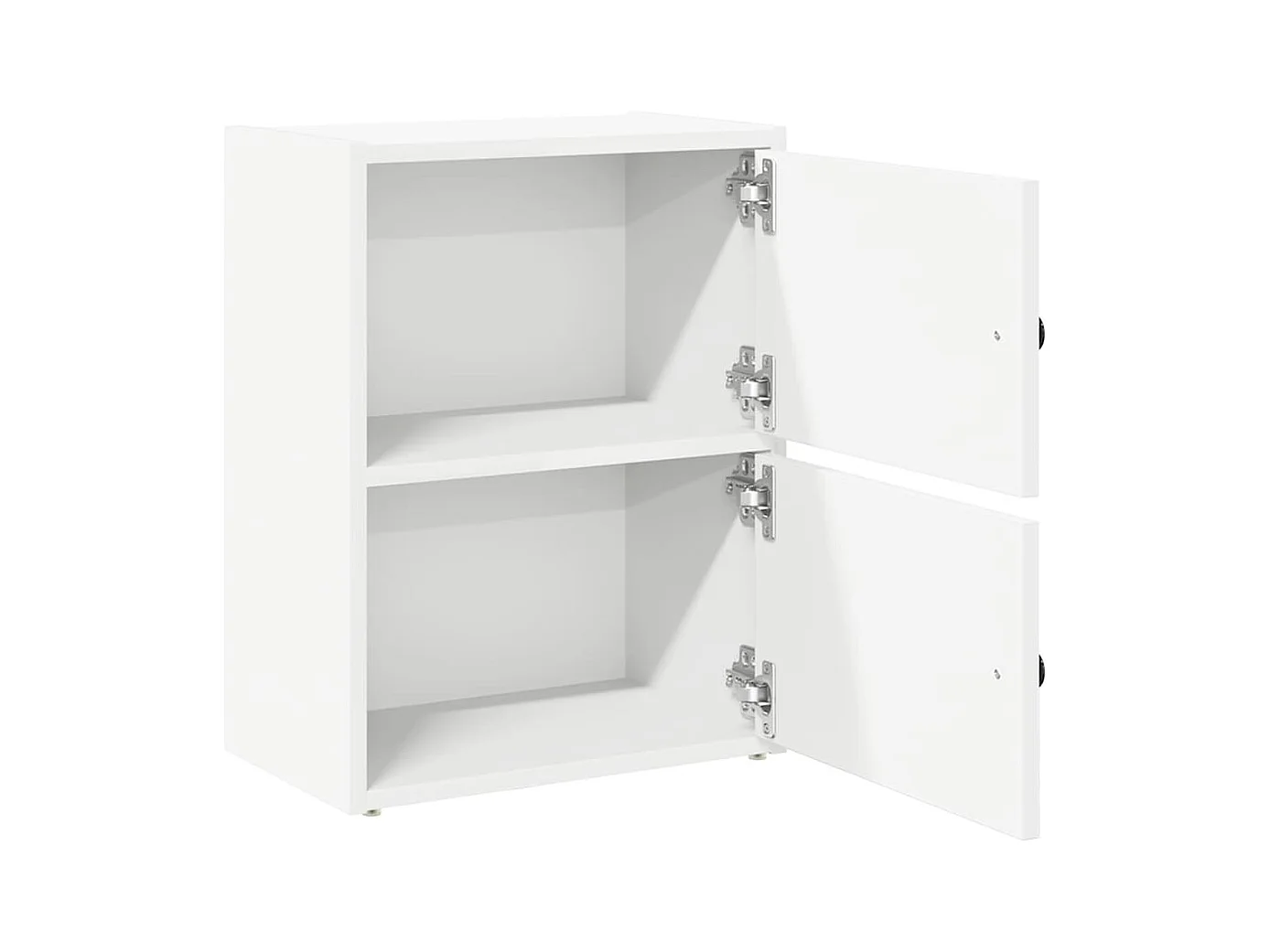 Bibliothèque | Etagère de rangement | Meuble de rangement blanc 40x24x52 cm bois d'ingénierie