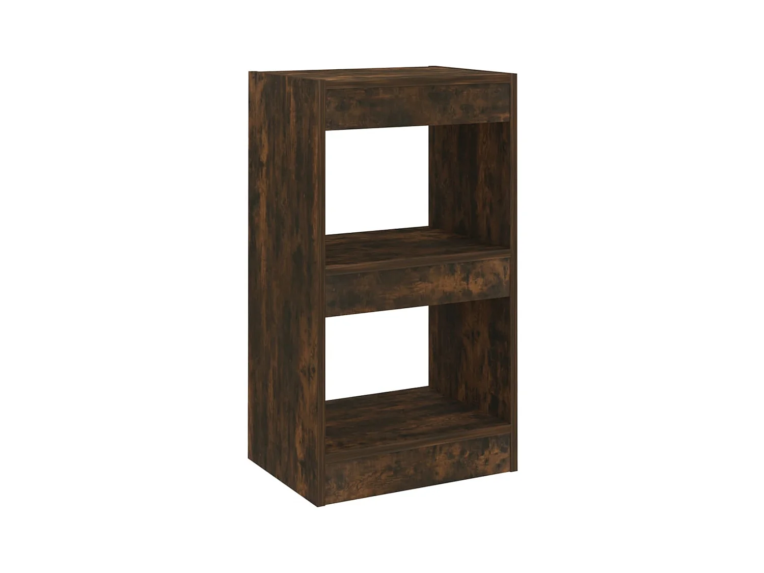 Bibliothèque | Etagère de rangement | Meuble de rangement Chêne fumé 40x30x72 cm