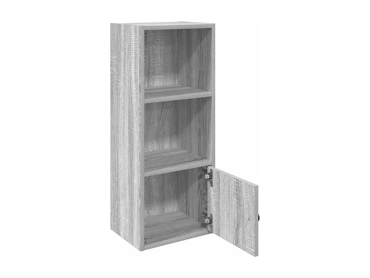 Libreria | Scaffale | Mobile di stoccaggio Grigio Sonoma 31x24x77 cm in Legno Multistrato