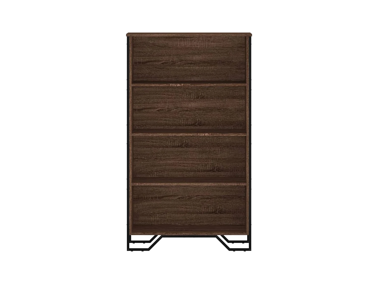 Bibliothèque | Etagère de rangement | Meuble de rangement chêne marron 80x31x137,5 cm bois d'ingénierie