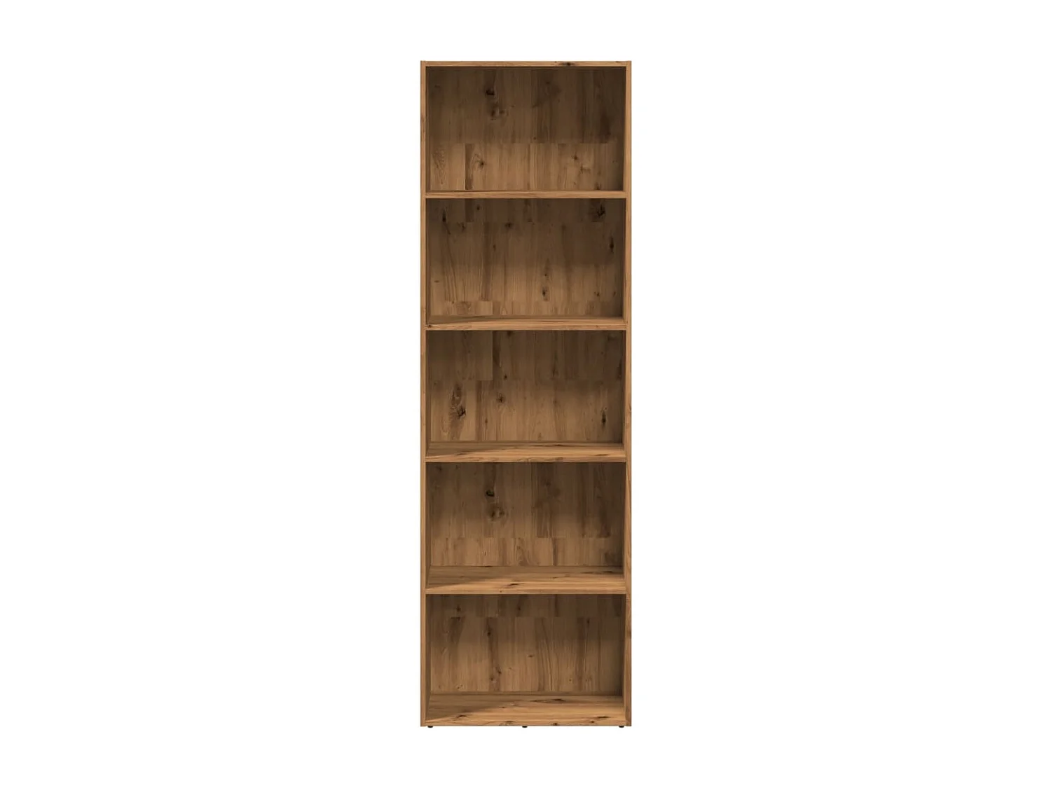 Bibliothèque | Etagère de rangement | Meuble de rangement chêne artisanal 60x30x189 cm bois d'ingénierie