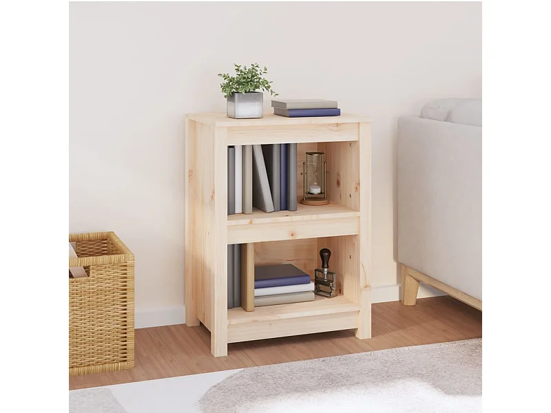 Bibliothèque | Etagère de rangement | Meuble de rangement 50x35x68 cm Bois de pin massif