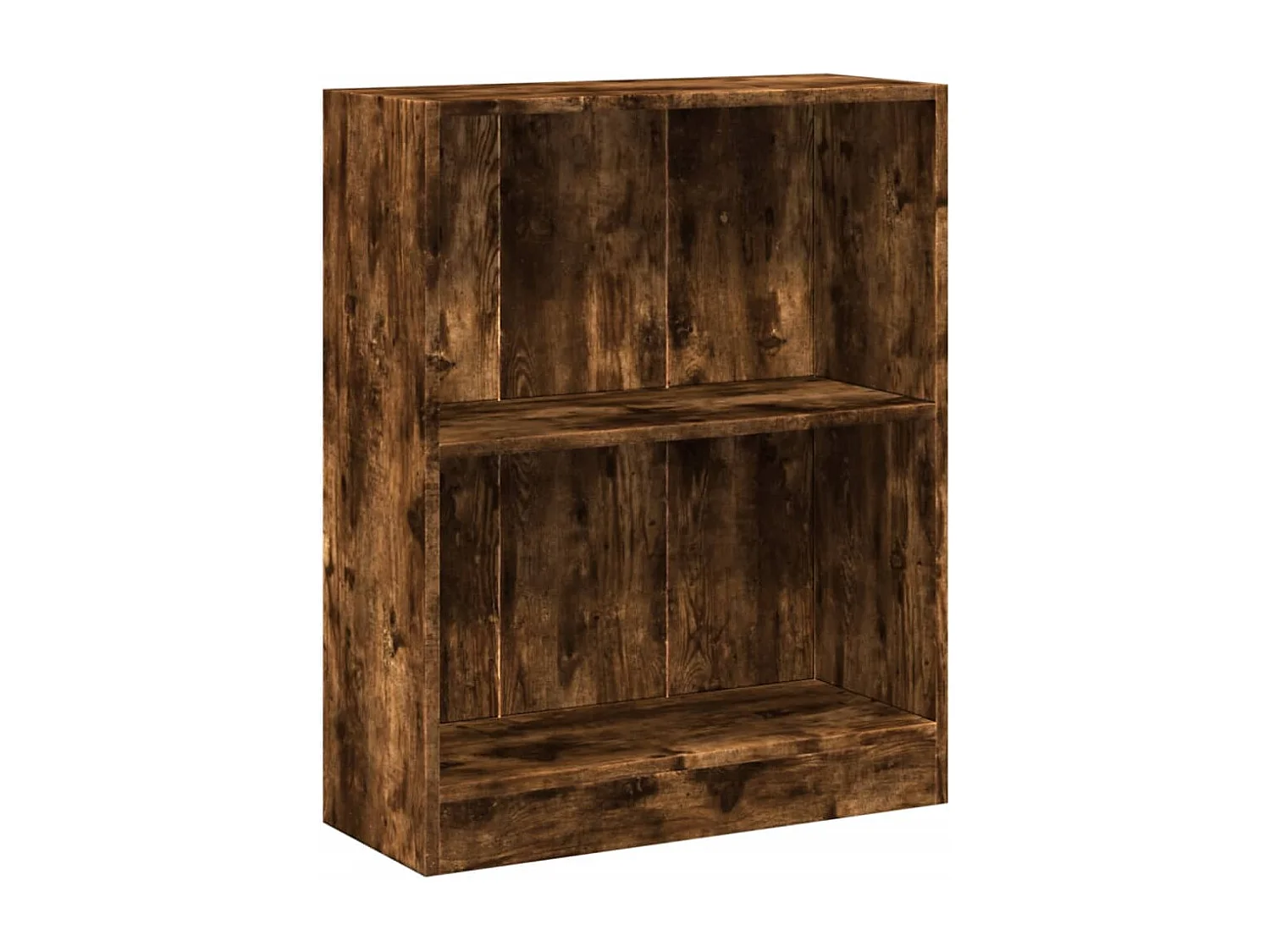 Libreria | Scaffale | Mobile di stoccaggio Rovere Fumo 60x24x76 cm in Legno Multistrato