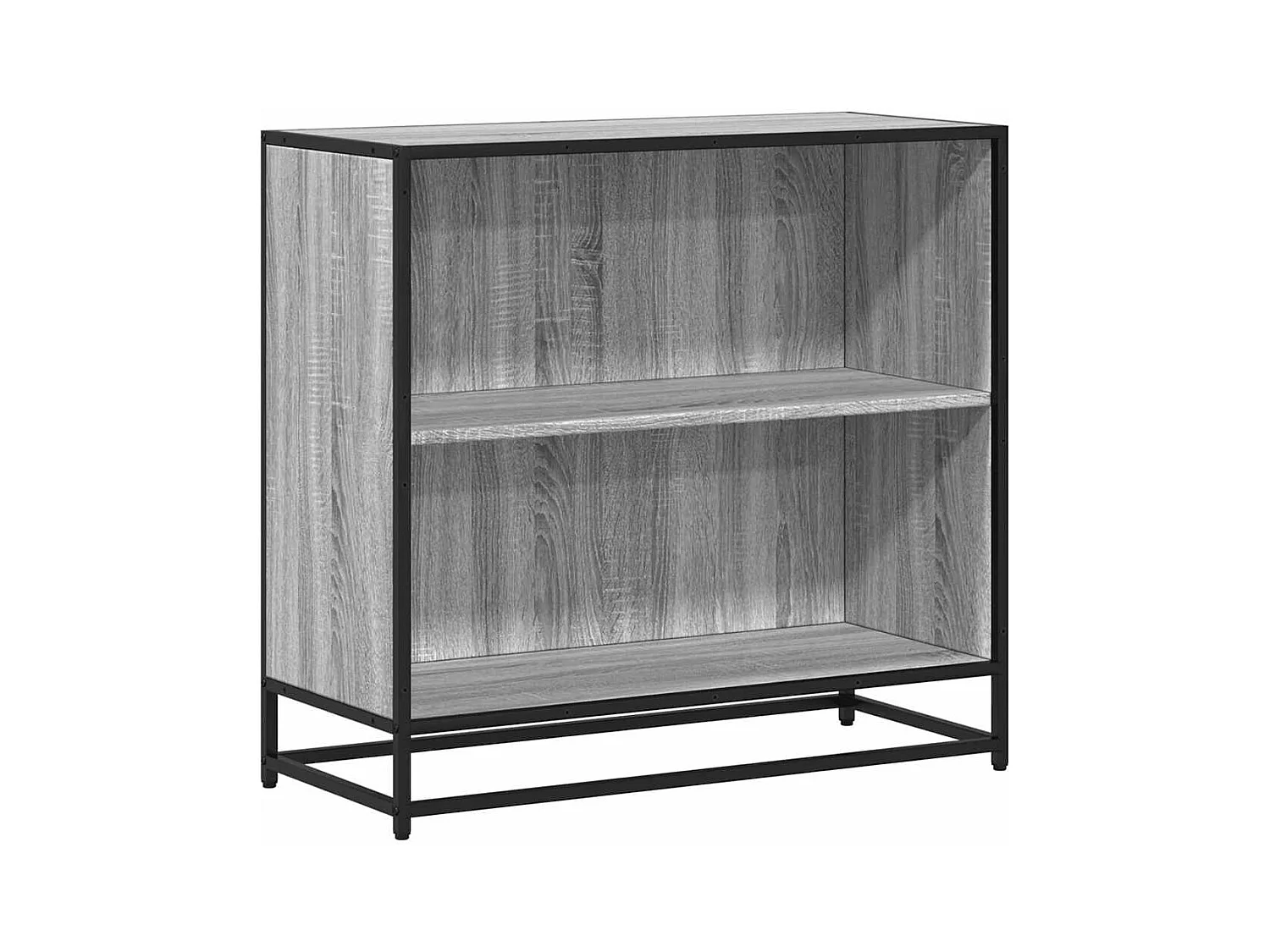 Bibliothèque | Etagère de rangement | Meuble de rangement sonoma gris 80,5x35x76 cm bois d'ingénierie