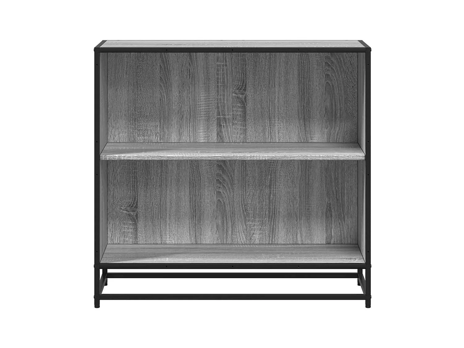 Bibliothèque | Etagère de rangement | Meuble de rangement sonoma gris 80,5x35x76 cm bois d'ingénierie