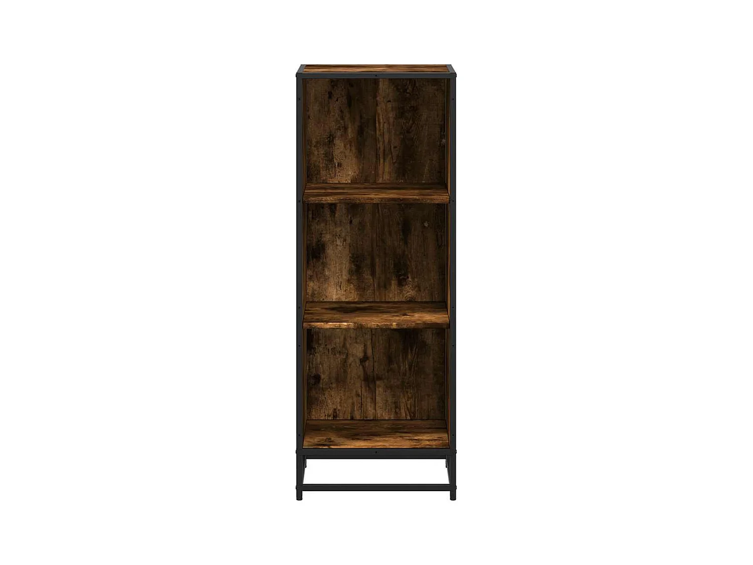 Bibliothèque | Etagère de rangement | Meuble de rangement chêne fumé 40x35x107,5 cm bois d'ingénierie