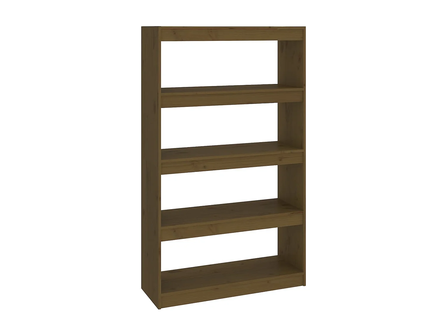 Libreria | Scaffale | Mobile di stoccaggio Divisorio Ambra 80x30x135,5 cm Legno Massello di Pino