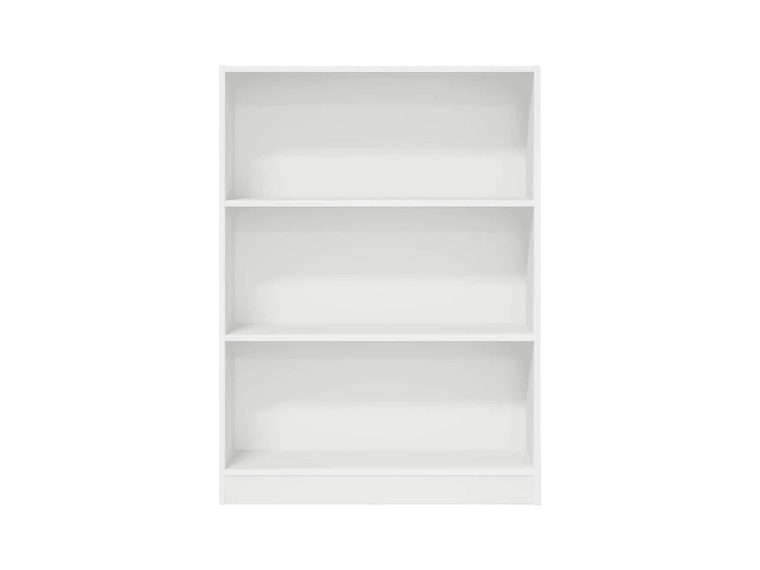 Bibliothèque | Etagère de rangement | Meuble de rangement blanc 80x24x109 cm bois d'ingénierie