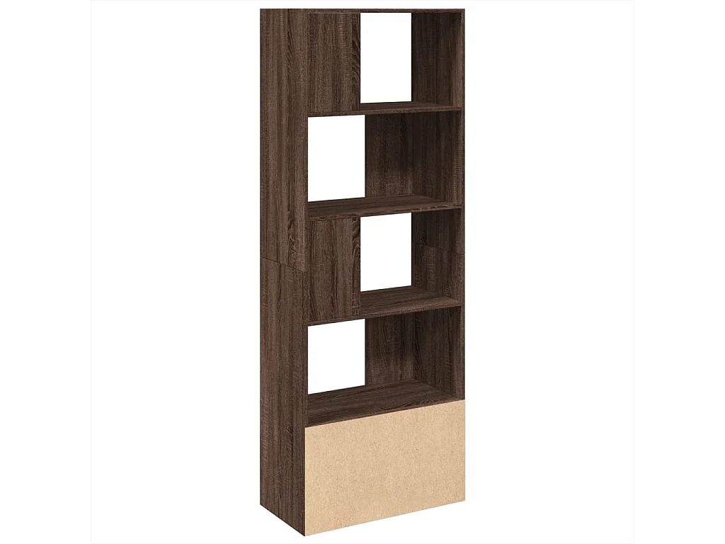 Libreria | Scaffale | Mobile di stoccaggio Rovere Marrone 70x36x189 cm in Legno Multistrato