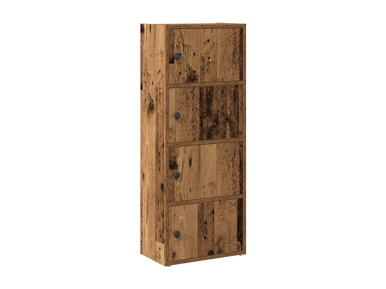 Bibliothèque | Etagère de rangement | Meuble de rangement vieux bois 40x24x102 cm bois d'ingénierie