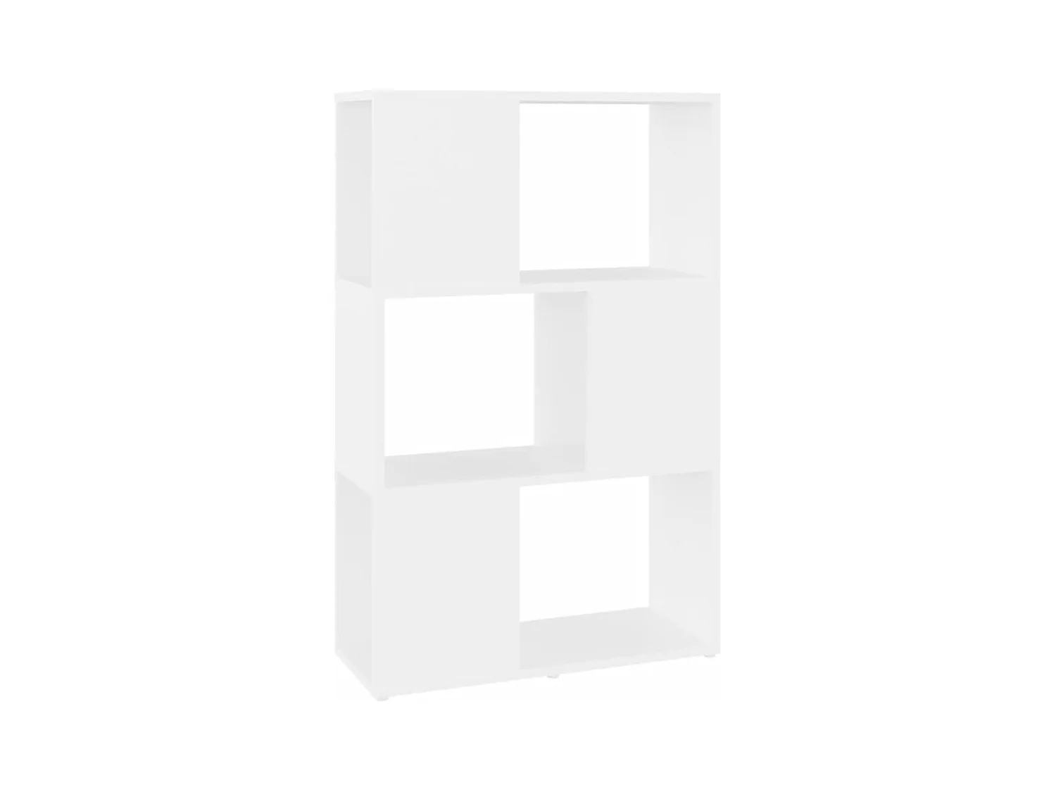 Bibliothèque | Etagère de rangement | Meuble de rangement Blanc 60x24x94 cm