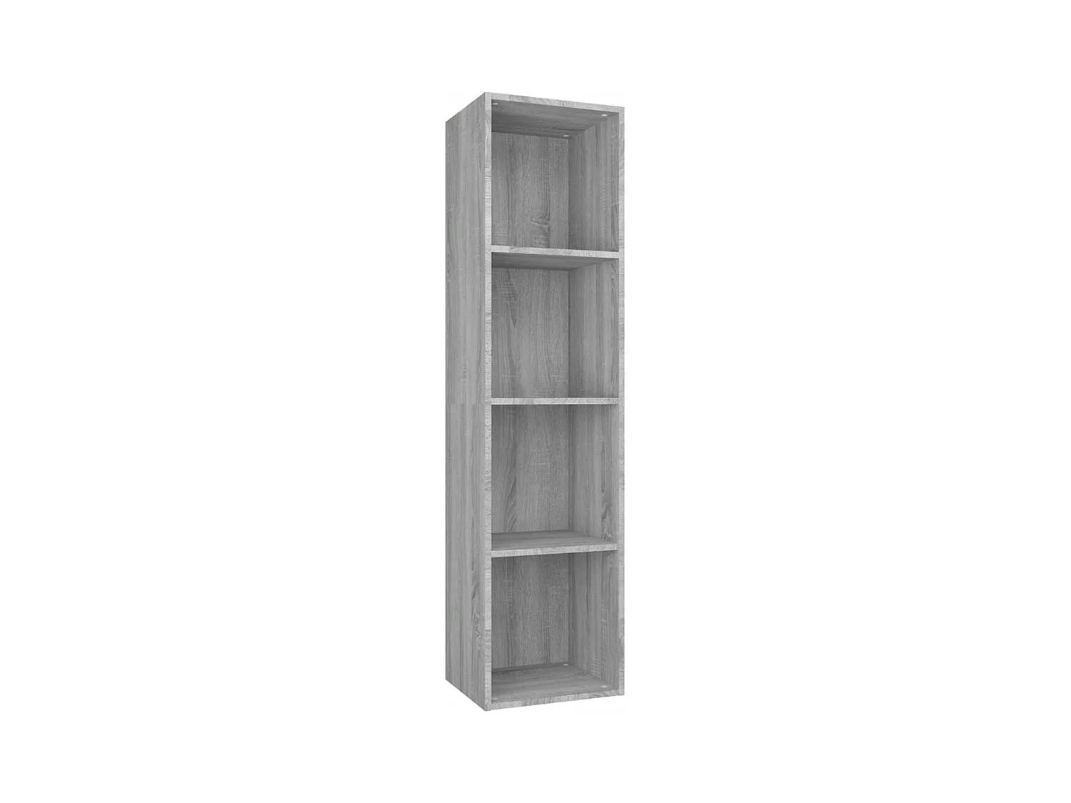 Bibliothèque Meuble TV | Etagère de rangement | Meuble de rangement Sonoma gris 36x30x143 cm
