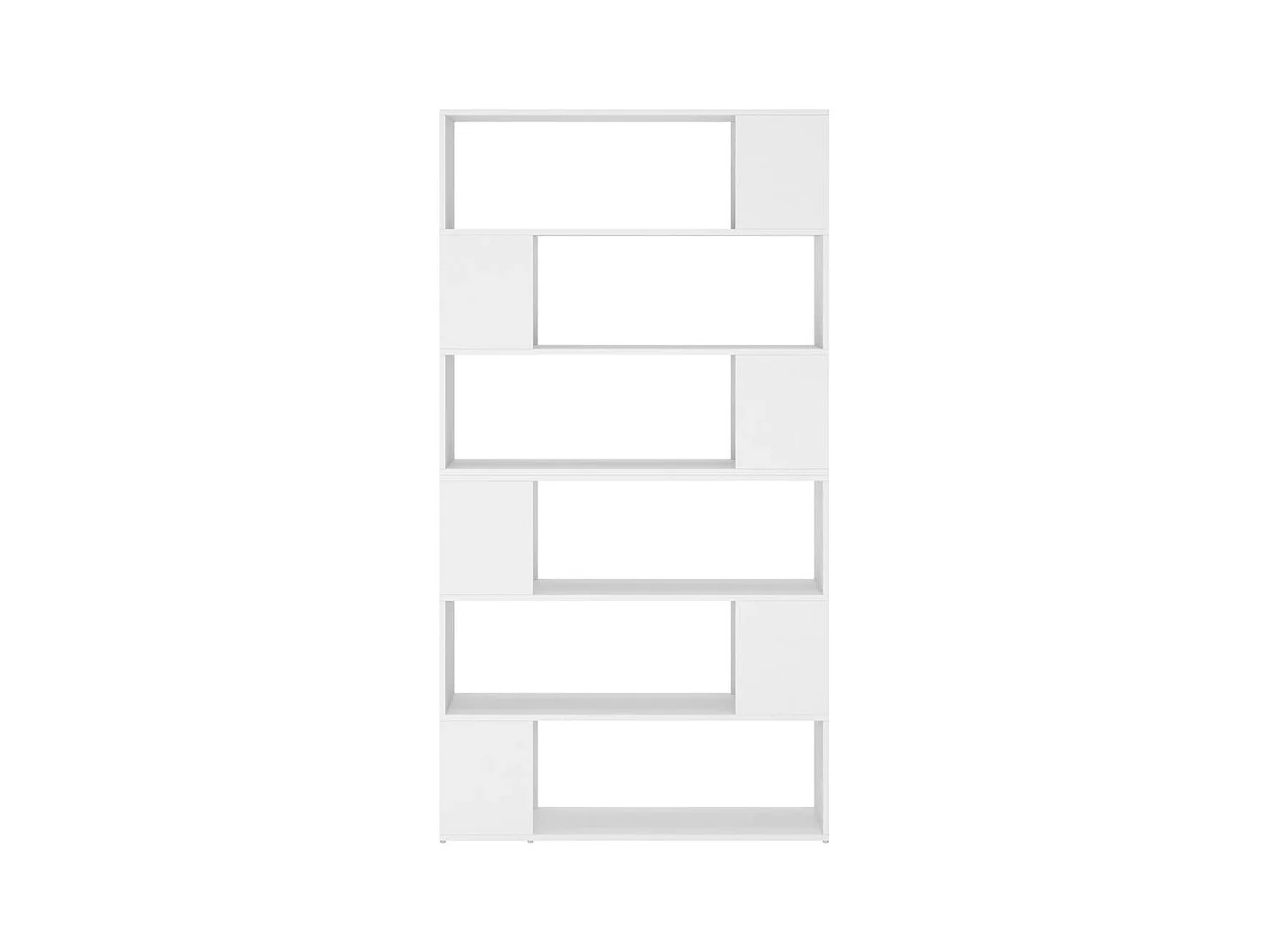 Bibliothèque | Etagère de rangement | Meuble de rangement Blanc 100x24x188 cm