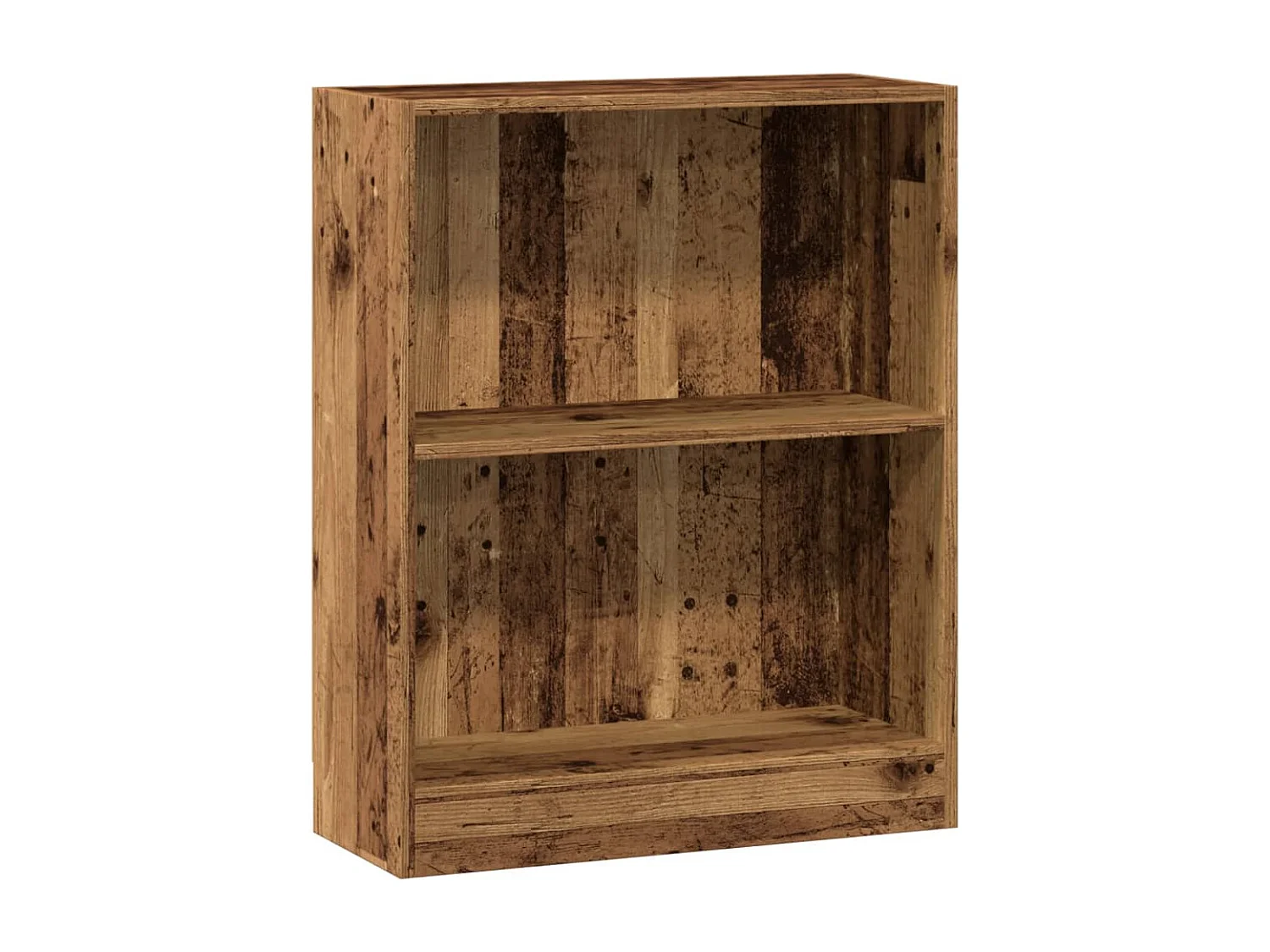 Libreria | Scaffale | Mobile di stoccaggio Legno Antico 60x24x76 cm in Truciolato