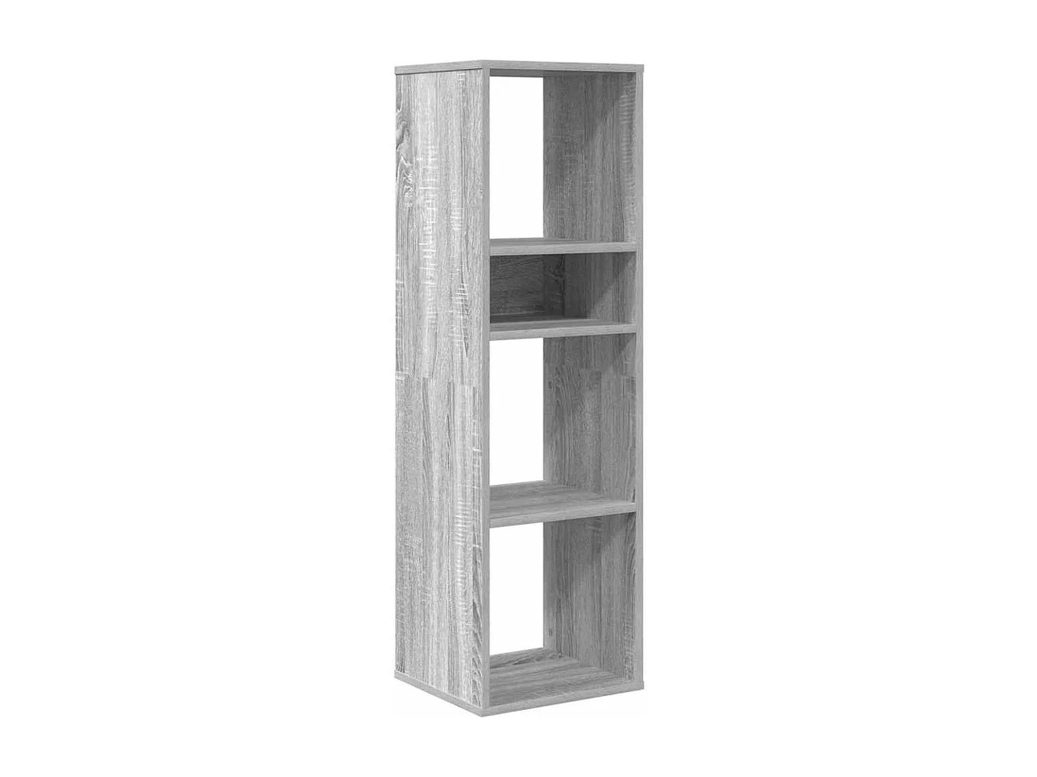 Libreria | Scaffale | Mobile di stoccaggio Grigio Sonoma 34x31x112 cm in Legno Multistrato