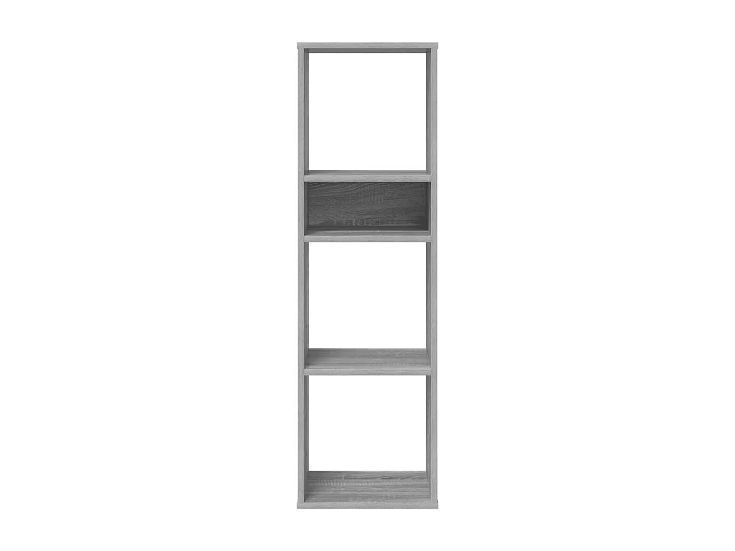 Libreria | Scaffale | Mobile di stoccaggio Grigio Sonoma 34x31x112 cm in Legno Multistrato