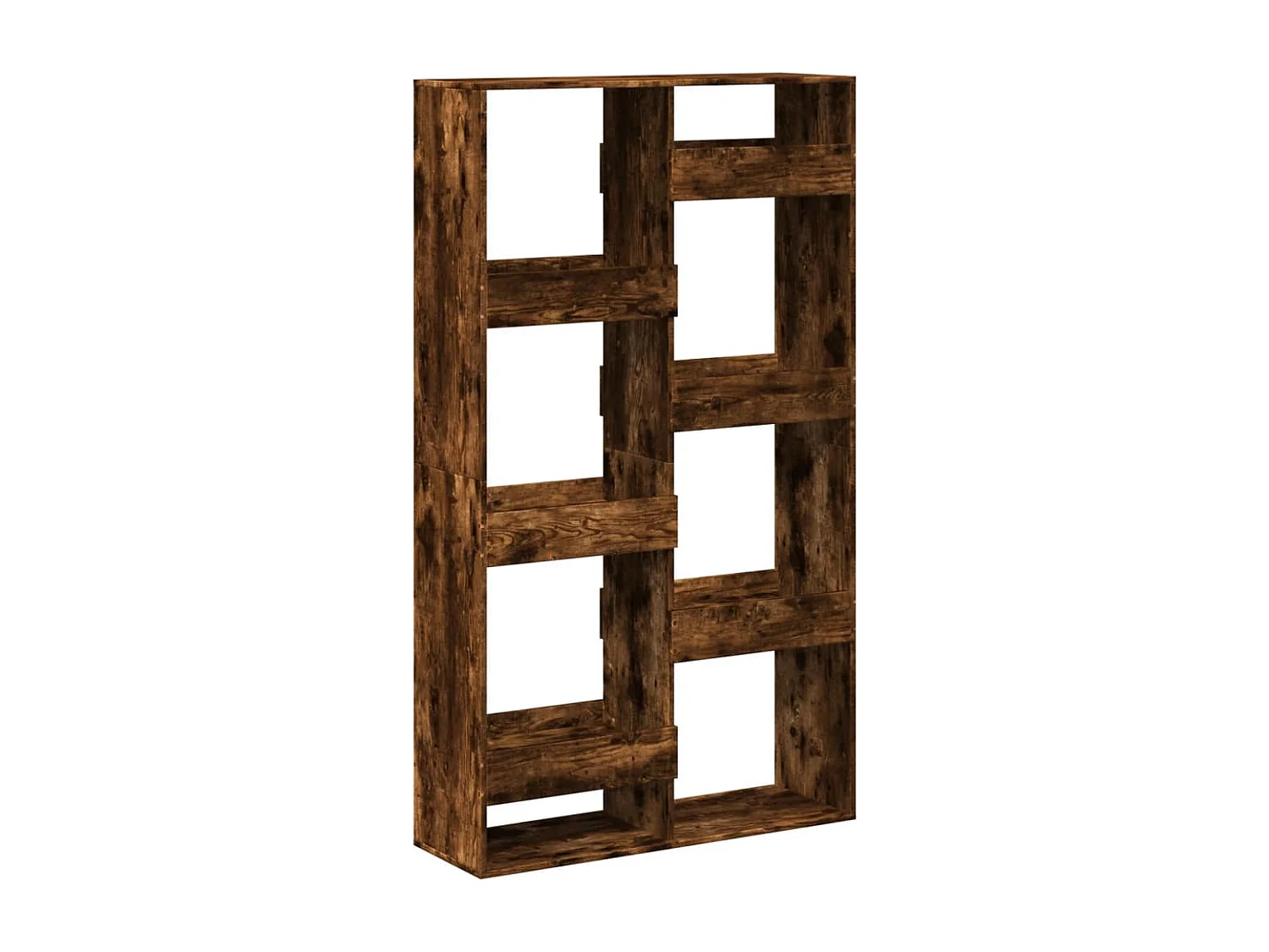 Libreria | Scaffale | Mobile di stoccaggio Rovere Fumo 100x33x175 cm in Legno Multistrato