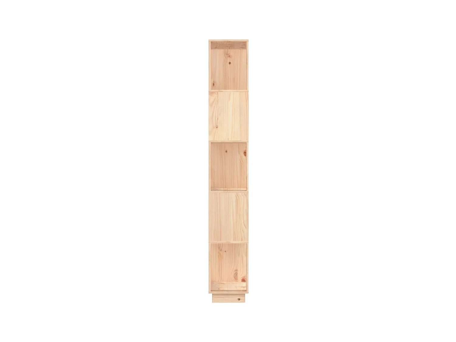 Bibliothèque | Etagère de rangement | Meuble de rangement 80x25x163,5 cm Pin solide