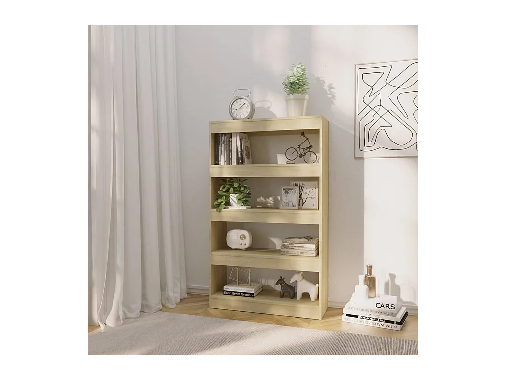 Bibliothèque | Etagère de rangement | Meuble de rangement Chêne sonoma bois d'ingénierie