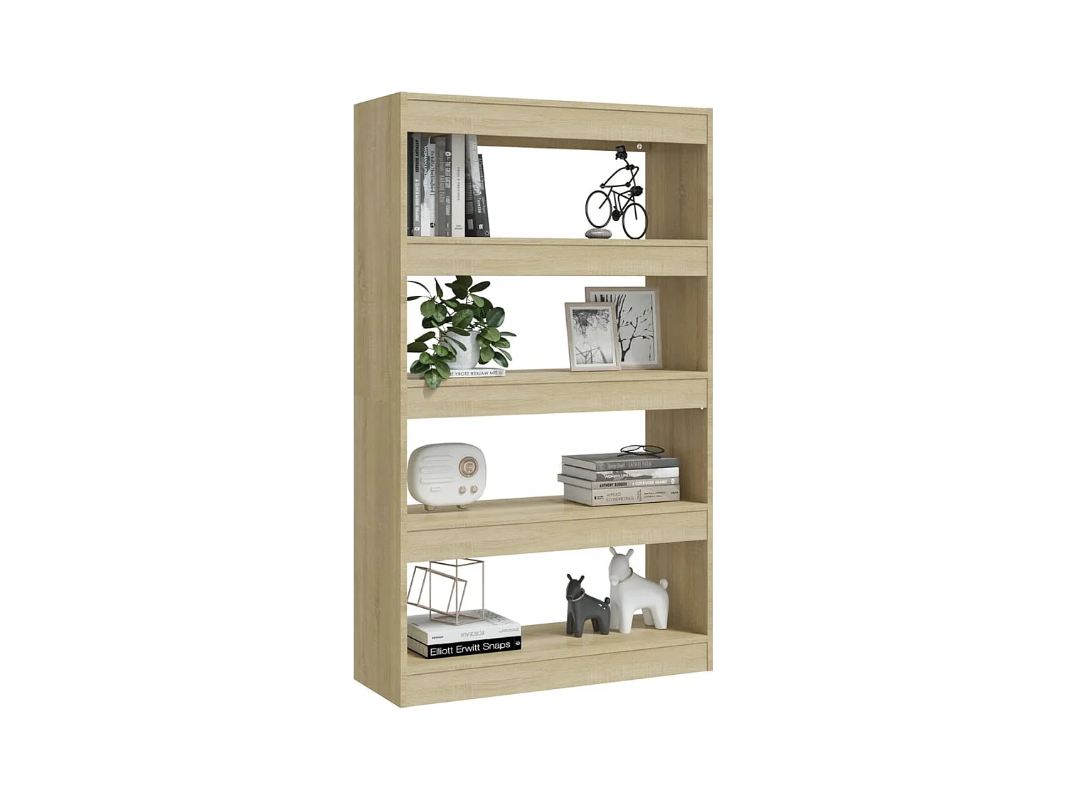 Bibliothèque | Etagère de rangement | Meuble de rangement Chêne sonoma bois d'ingénierie