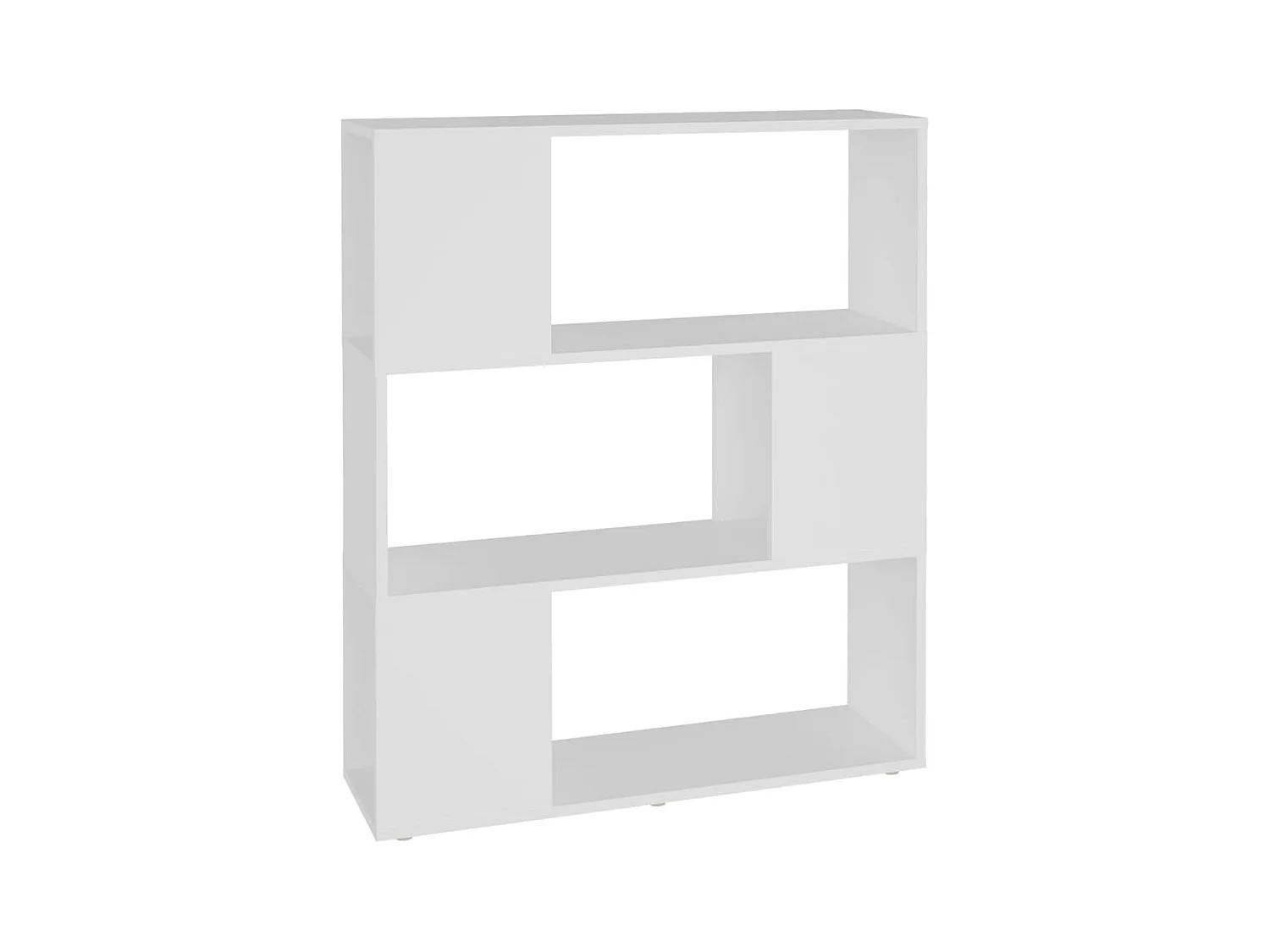 Bibliothèque | Etagère de rangement | Meuble de rangement Blanc 80x24x94 cm