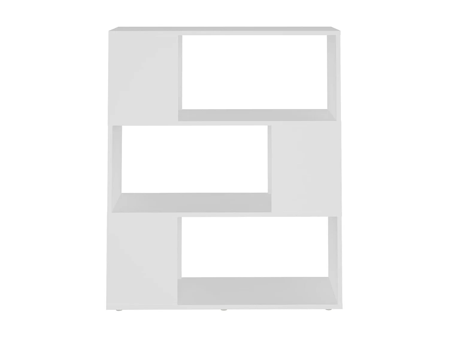 Bibliothèque | Etagère de rangement | Meuble de rangement Blanc 80x24x94 cm