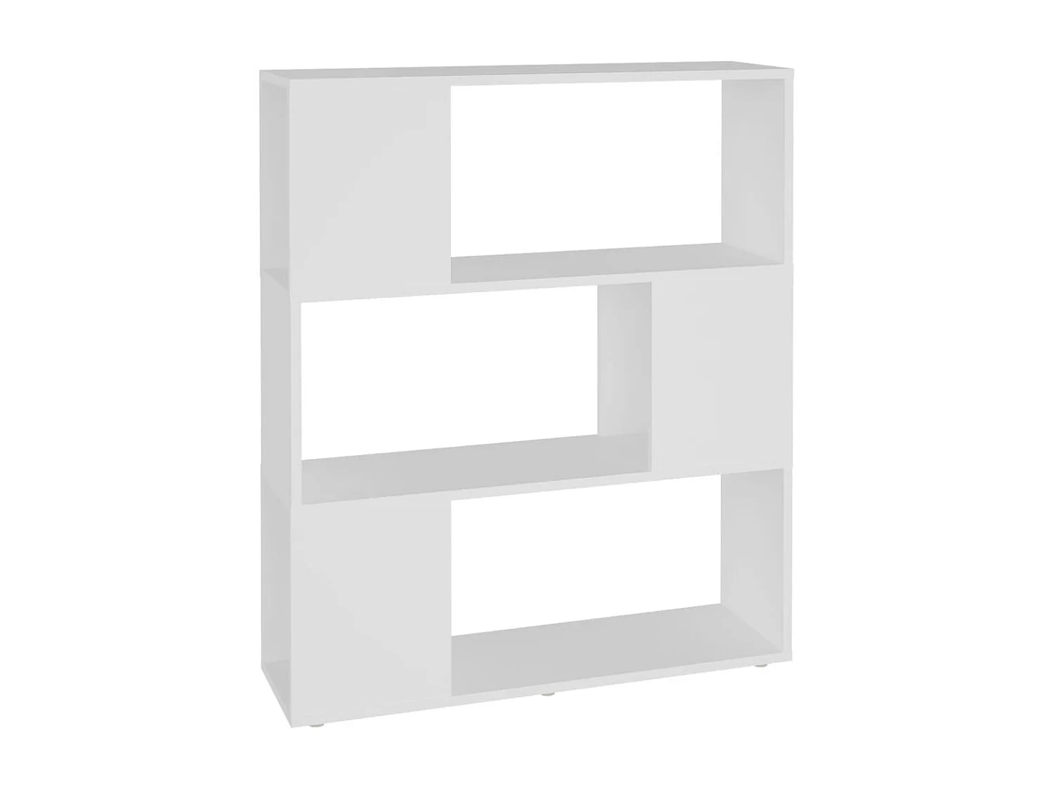 Bibliothèque | Etagère de rangement | Meuble de rangement Blanc 80x24x94 cm
