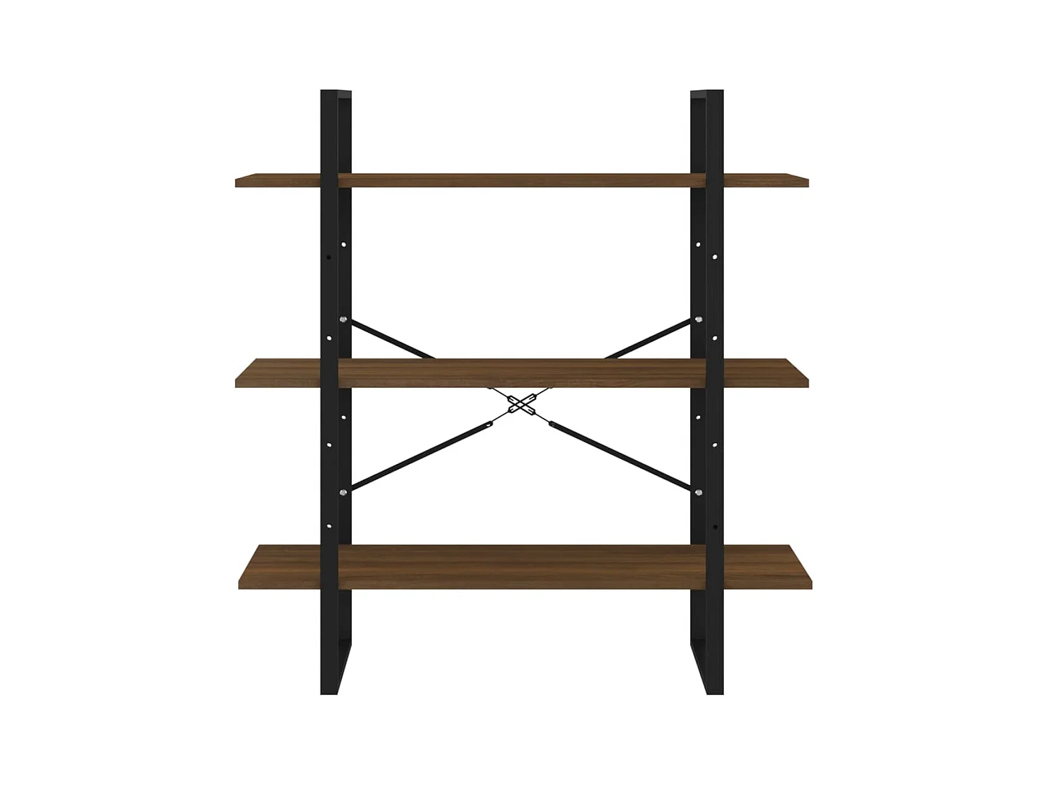 Bibliothèque | Etagère de rangement | Meuble de rangement Chêne marron 100x30x105 cm Bois d'ingénierie