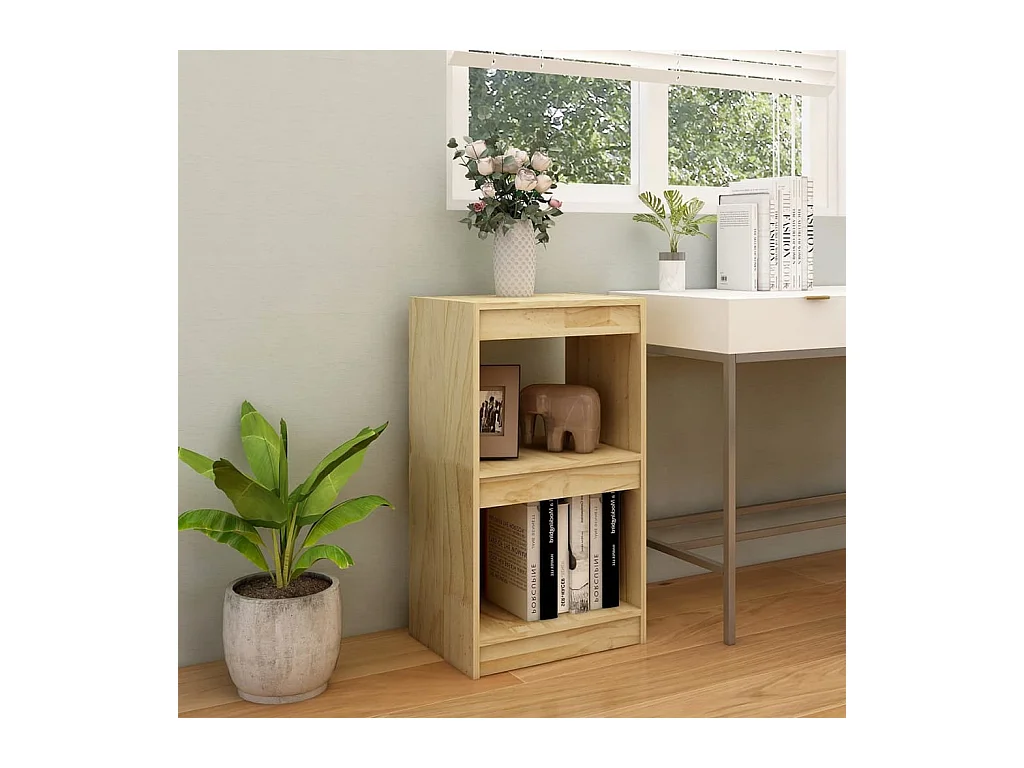 Bibliothèque | Etagère de rangement | Meuble de rangement 40x30x71,5 cm Bois de pin massif