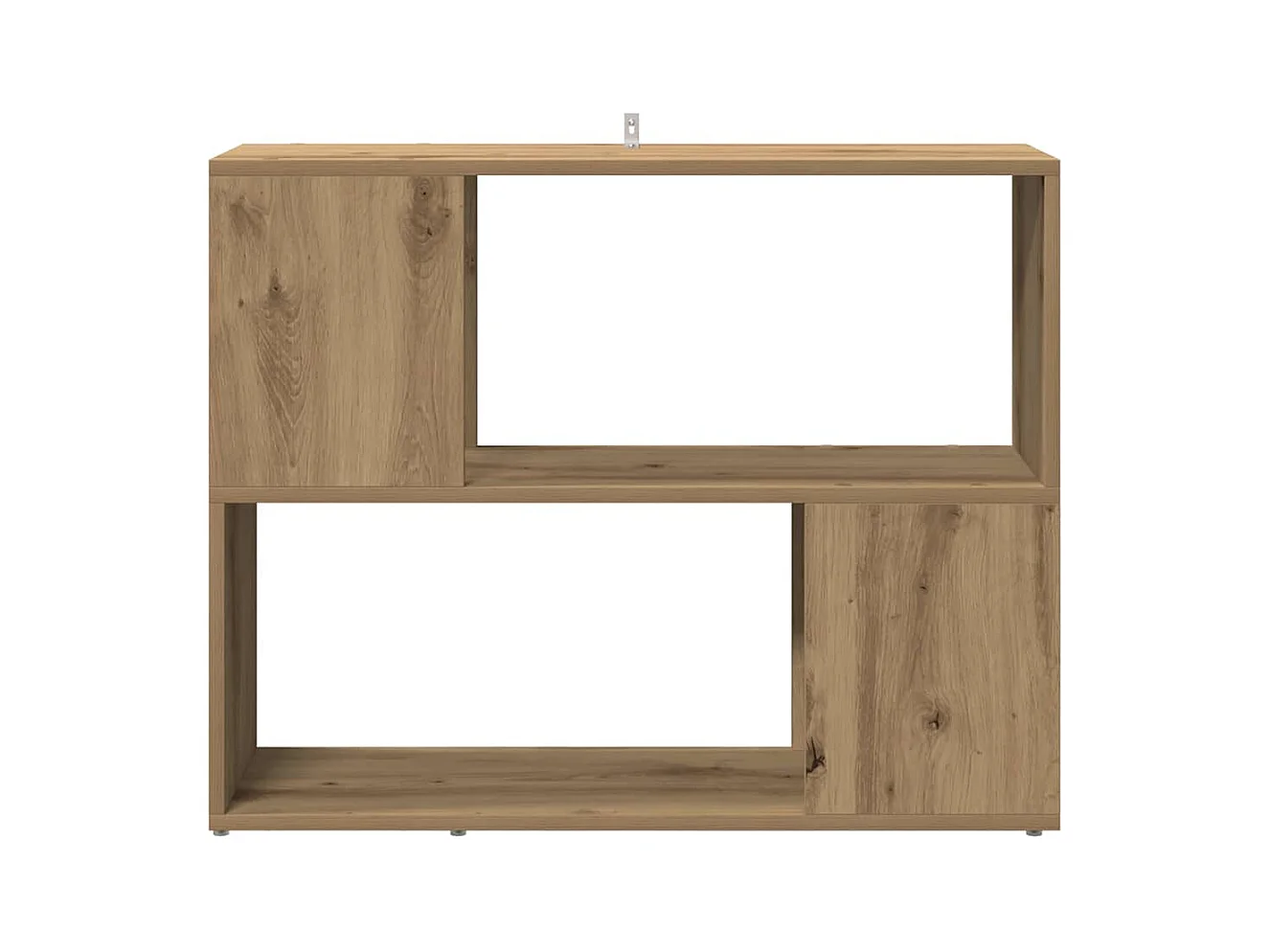 Bibliothèque | Etagère de rangement | Meuble de rangement chêne artisanal 80x24x63 cm