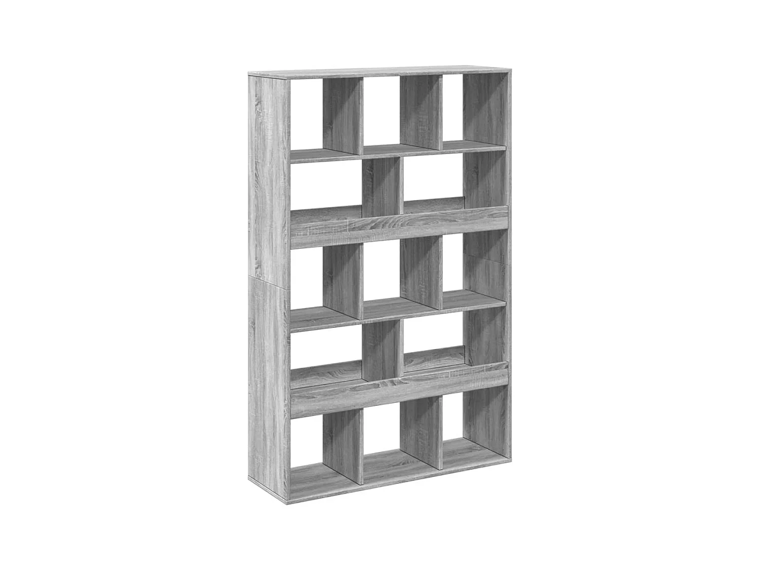 Bibliothèque | Etagère de rangement | Meuble de rangement sonoma gris 100x33x156,5 cm bois d'ingénierie