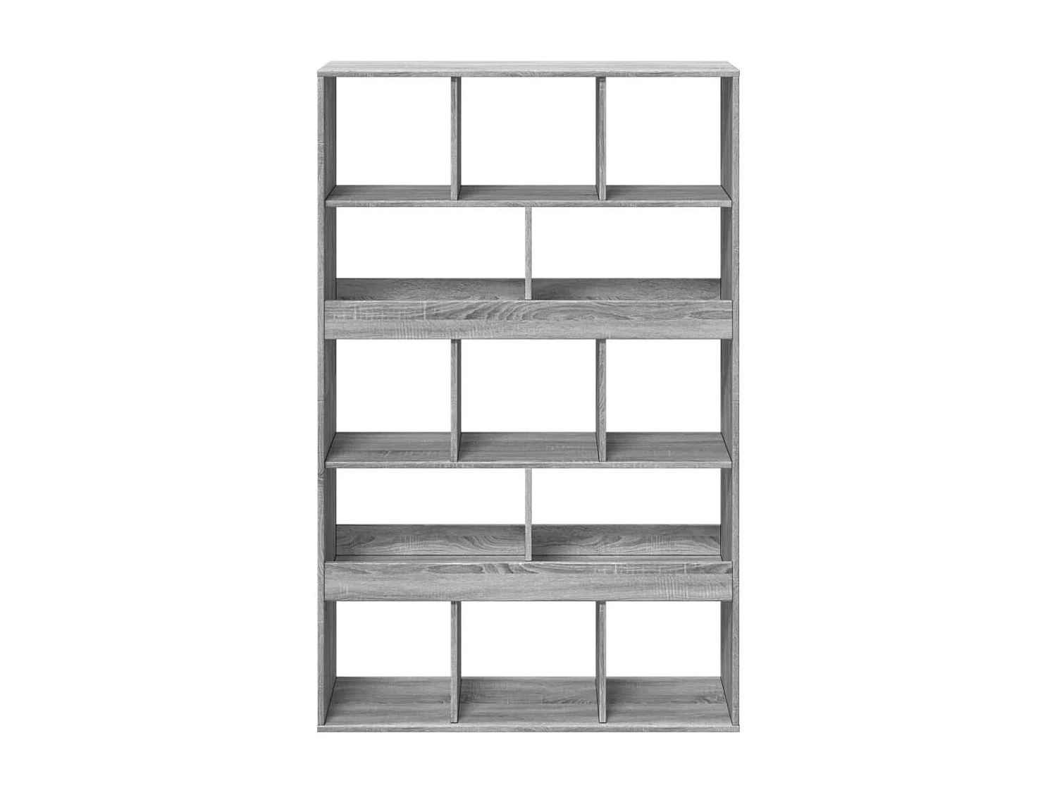 Bibliothèque | Etagère de rangement | Meuble de rangement sonoma gris 100x33x156,5 cm bois d'ingénierie