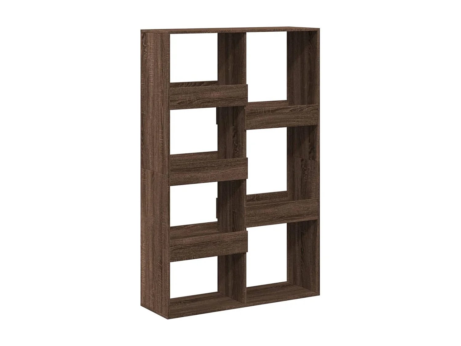 Libreria | Scaffale | Mobile di stoccaggio Rovere Marrone 100x33x155,5 cm in Legno Multistrato