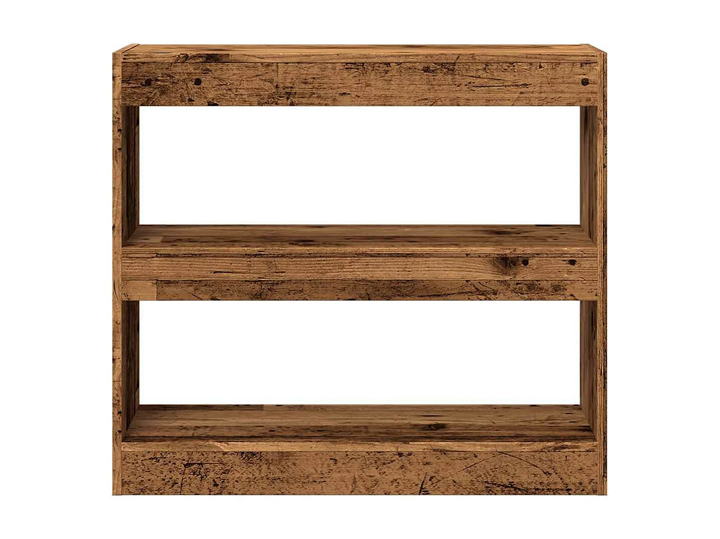 Libreria | Scaffale | Mobile di stoccaggio Divisorio in Legno Vecchio 80x30x72 cm