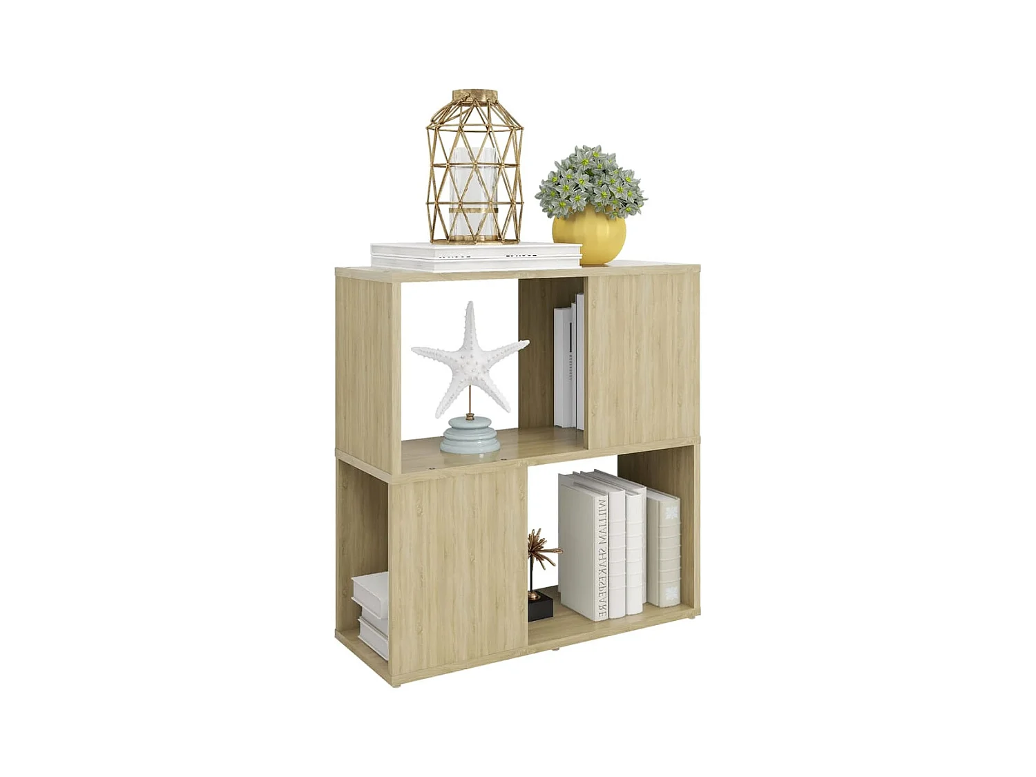 Bibliothèque | Etagère de rangement | Meuble de rangement Chêne sonoma 60x24x63 cm bois d'ingénierie