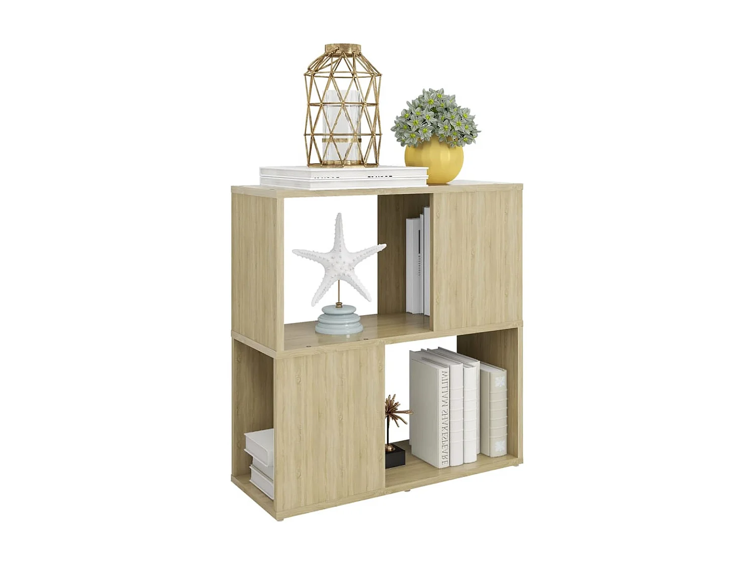 Libreria | Scaffale | Mobile di stoccaggio Rovere Sonoma 60x24x63 cm in Truciolato